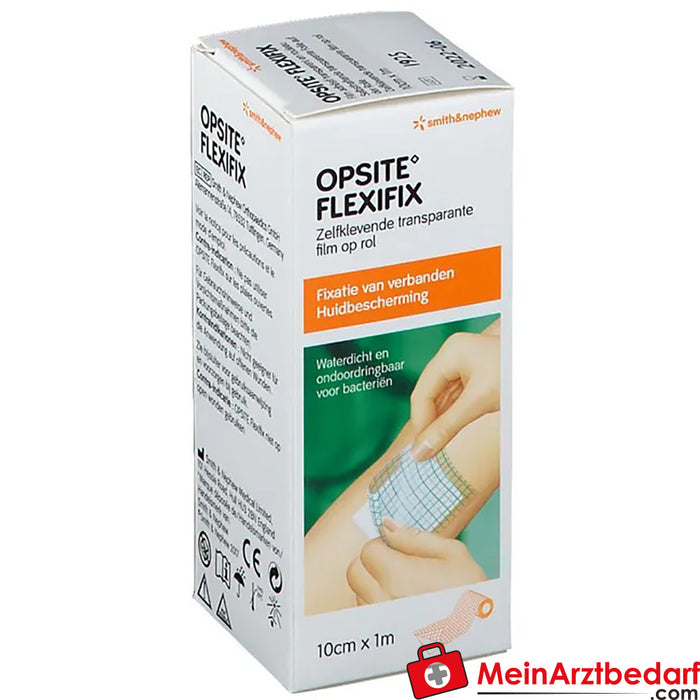 OPSITE® Flexifix 非灭菌型 10 厘米 x 1 米，1 件。