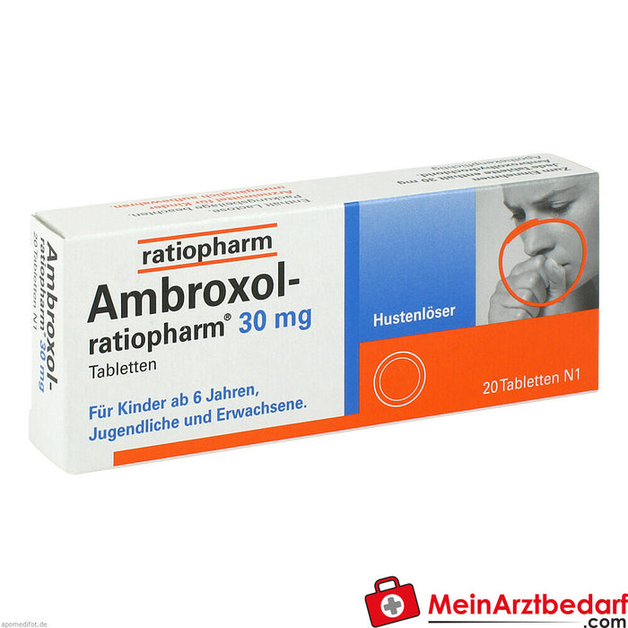 Ambroxol-ratiopharm 30mg supressor da tosse