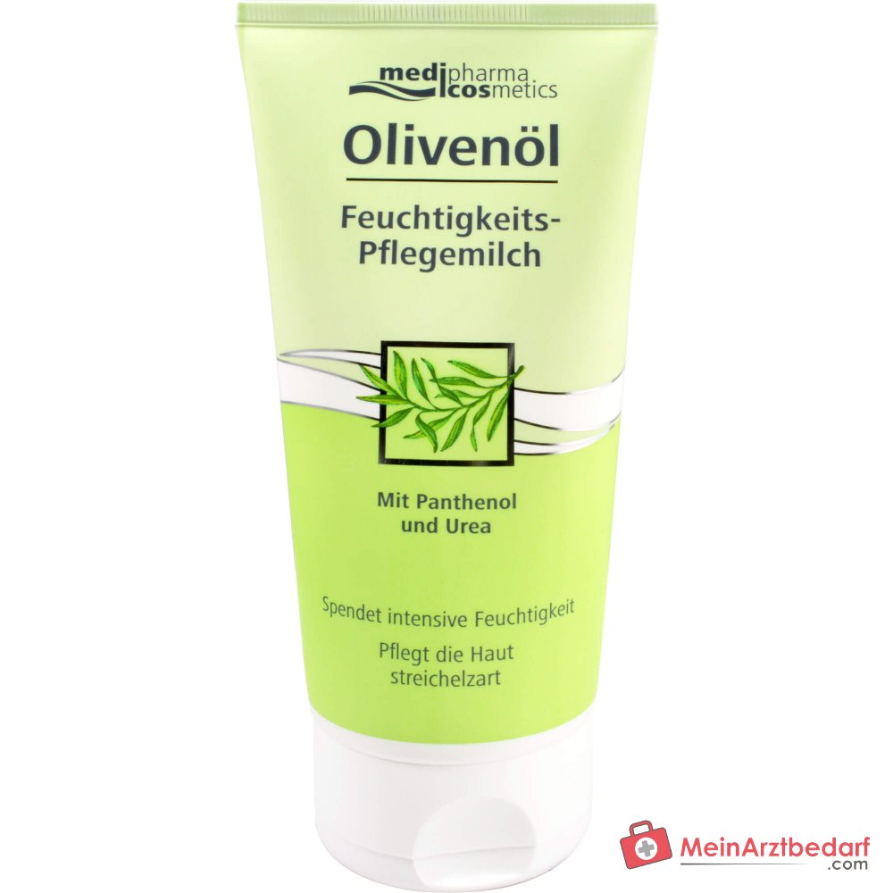 medipharma cosmetics Leche hidratante de cuidado de aceite de oliva, 200 ml