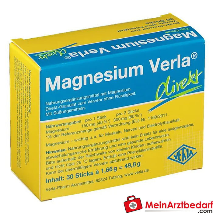 Magnésio Verla® Citrus, 30 Cápsulas