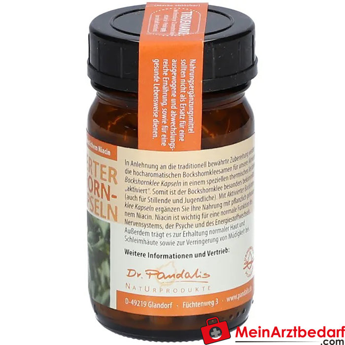 Dr Pandalis Fieno greco attivato in capsule, 90 capsule