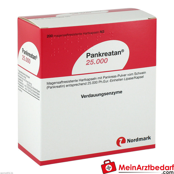 Pancreatan® 25.000 sert kapsül