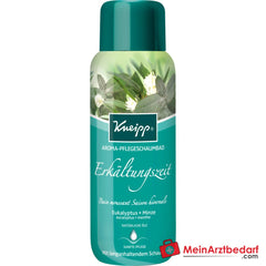 Kneipp Aroma-Pflegeschaumbad Erkältungszeit Eukalyptus & Minze, 400 ml.