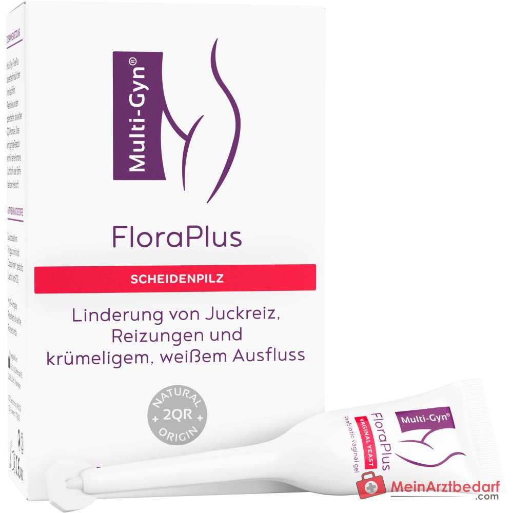 Multi-Gyn FloraPlus prebiotische vaginale gel met lactitol & fructo-oligosachariden 5 x 5 ml