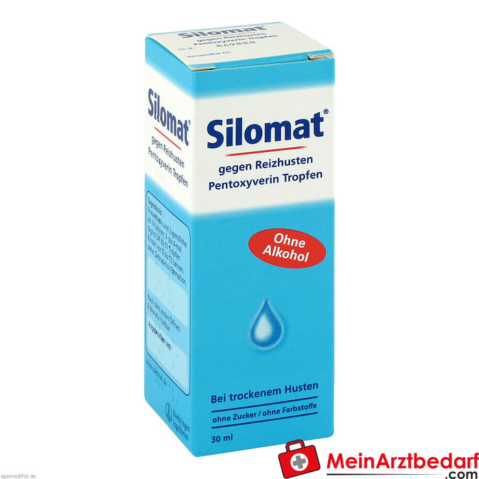 Silomat cough suppressant pentoxyverine 19 mg/ml TEI