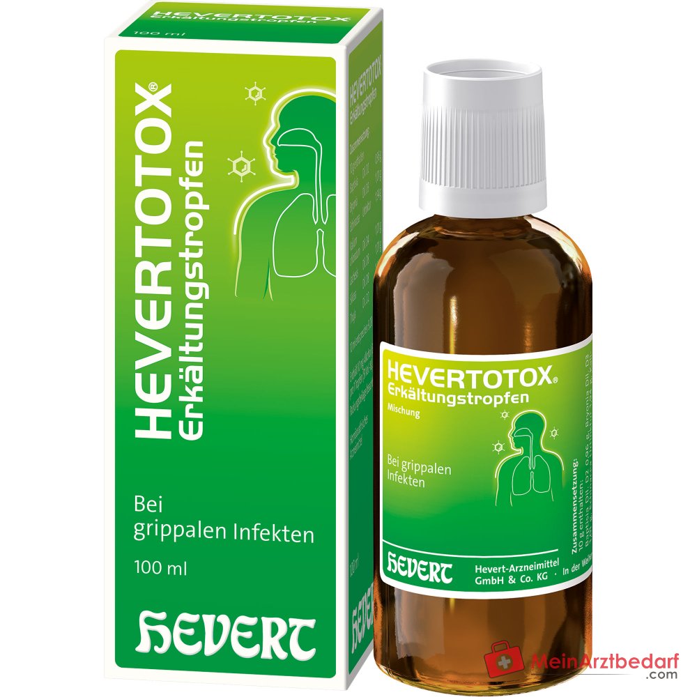Hevert Hevertotox Krople na przeziębienie, 100 ml