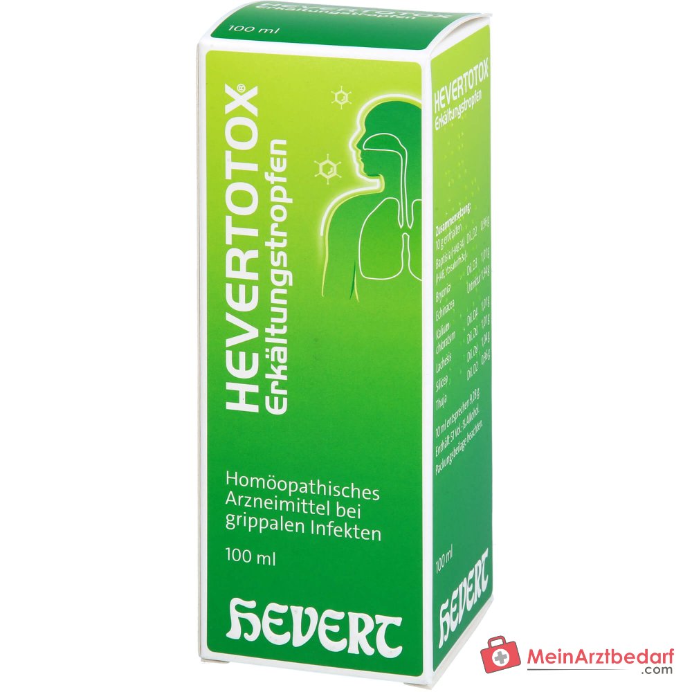 Hevert Hevertotox Krople na przeziębienie, 100 ml