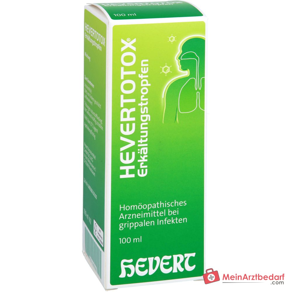 Hevert Hevertotox Krople na przeziębienie, 100 ml