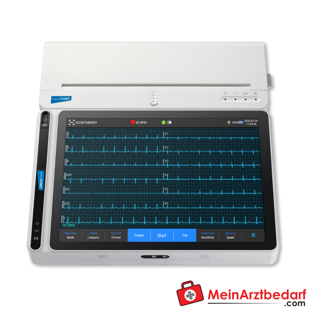 CARDIO M-PAD 10 inkl. Docking-Drucker.