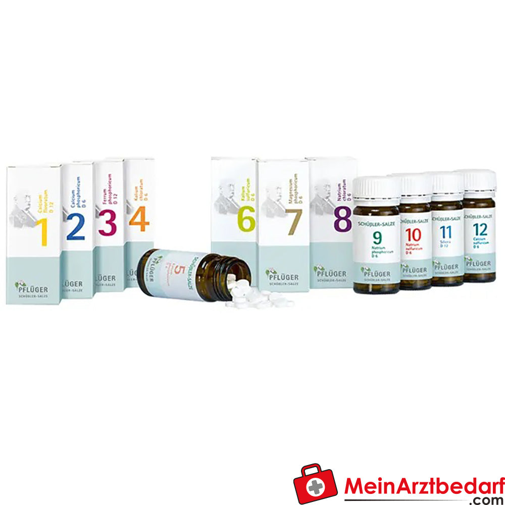 Kennenlern-Set Haus/Reiseapotheke Pflüger Nr. 1 - 12 Tabletten.