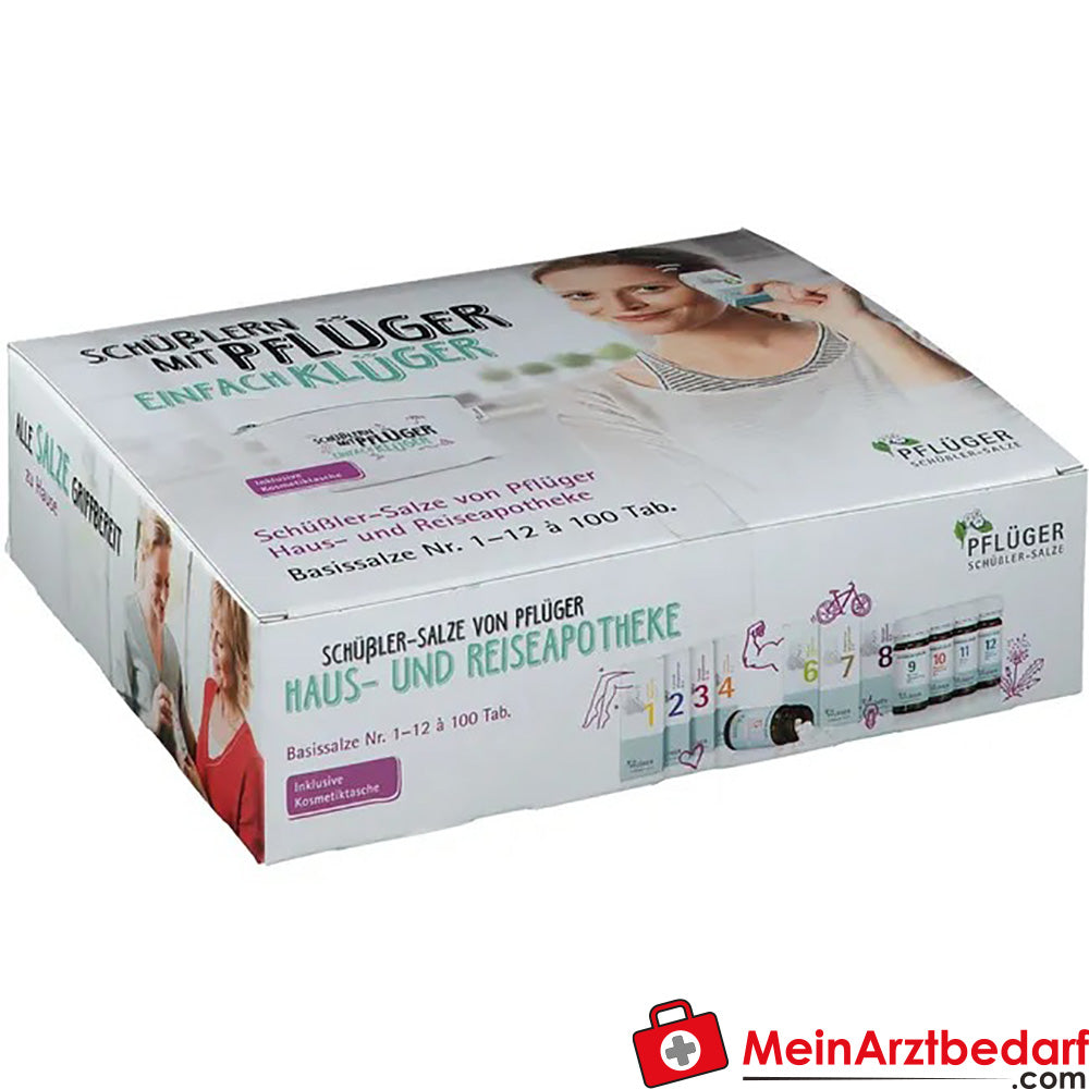 Kennenlern-Set Haus/Reiseapotheke Pflüger Nr. 1 - 12 Tabletten.