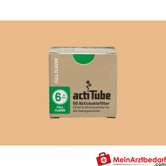 ActiTube Slim Aktivkohlefilter, 50 Stück.