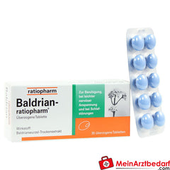 Baldrian-ratiopharm® überzogene Tabletten, 30 St..