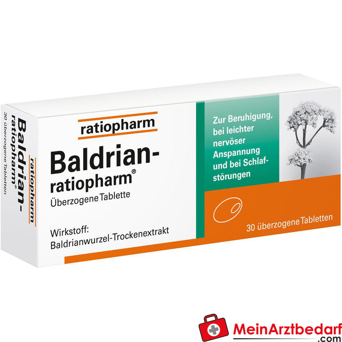 Valerian-ratiopharm® tabletki powlekane