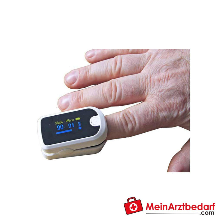 Oxímetro de pulso de dedo Boscarol FS20E para adultos