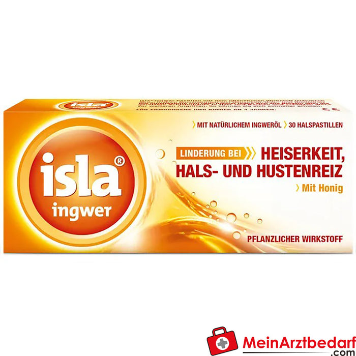 isla® pastilhas de gengibre, 30 unid.