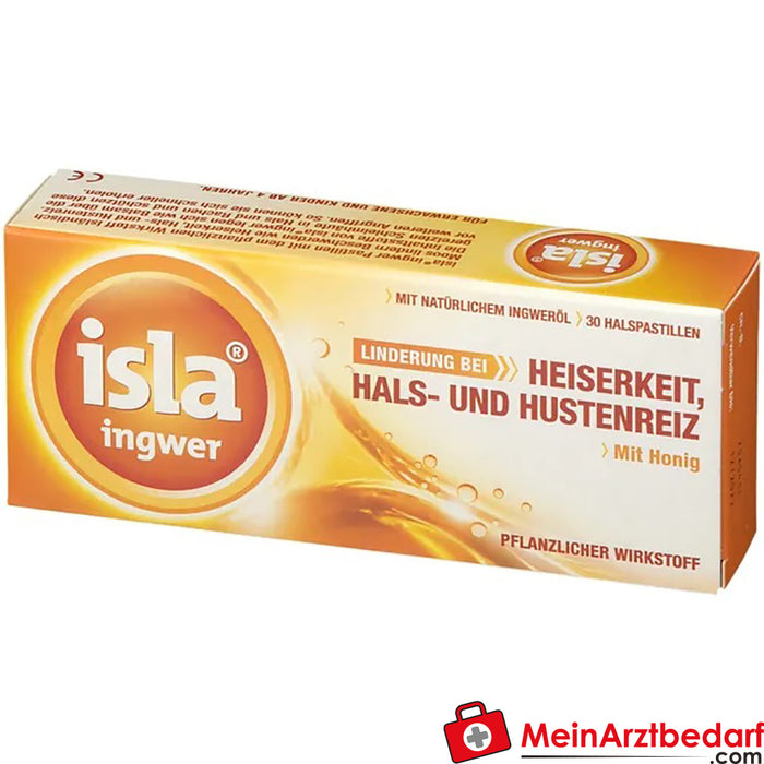 isla® ginger pastilles, 30 pcs.