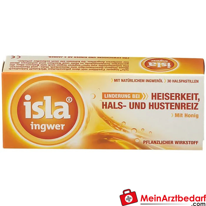 isla® pastilhas de gengibre, 30 unid.