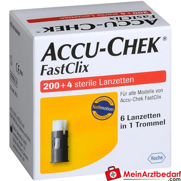 ACCU-CHEK® FastClix Lanzetten, 204 St.