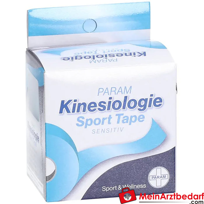 PARAM kinesiologie sport tape 5 cm x 5 m blauw
