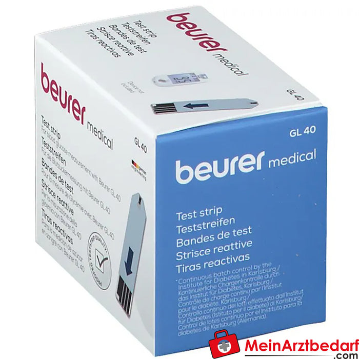 beurer Blood Glucose Test Strips GL40, 50 pcs.