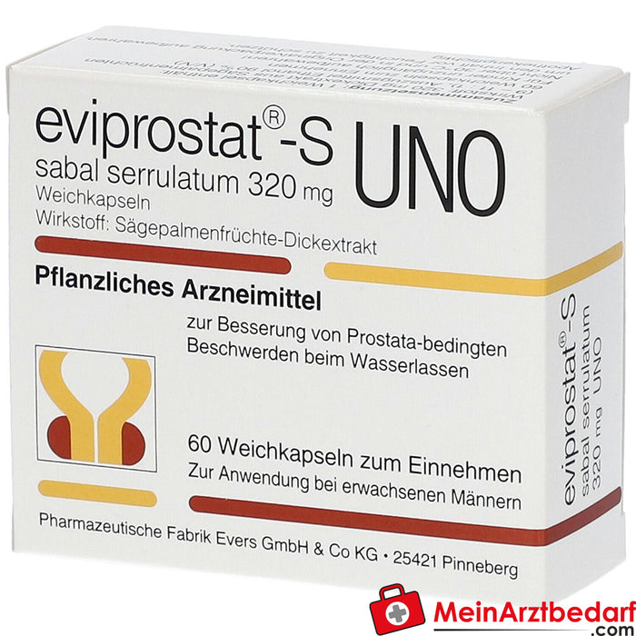 Eviprostat®-S sabal serrulatum 320 mg uno kapsül