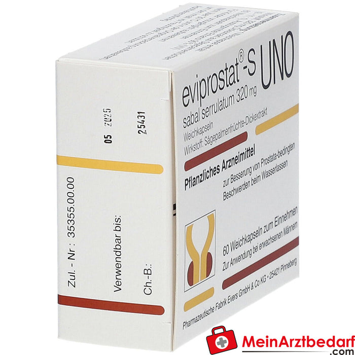Eviprostat®-S sabal serrulatum 320 mg uno cápsulas