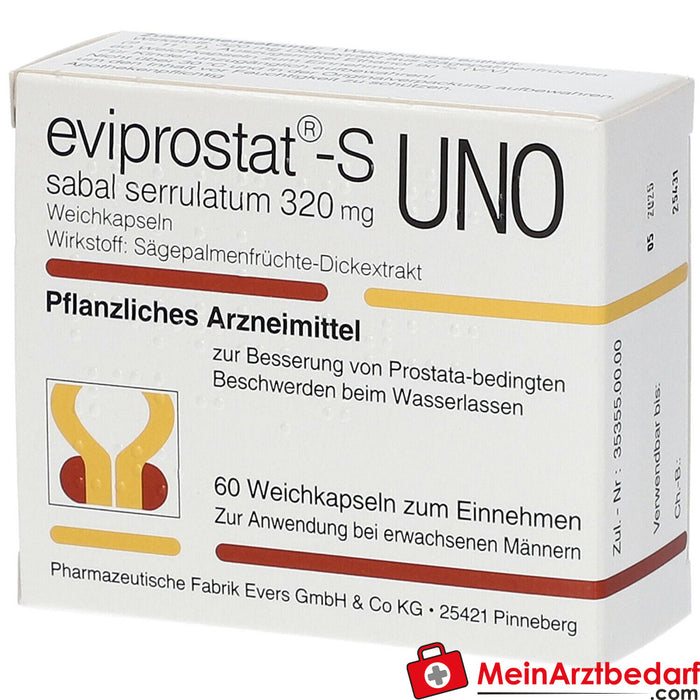 Eviprostat®-S sabal serrulatum 320 mg uno capsules