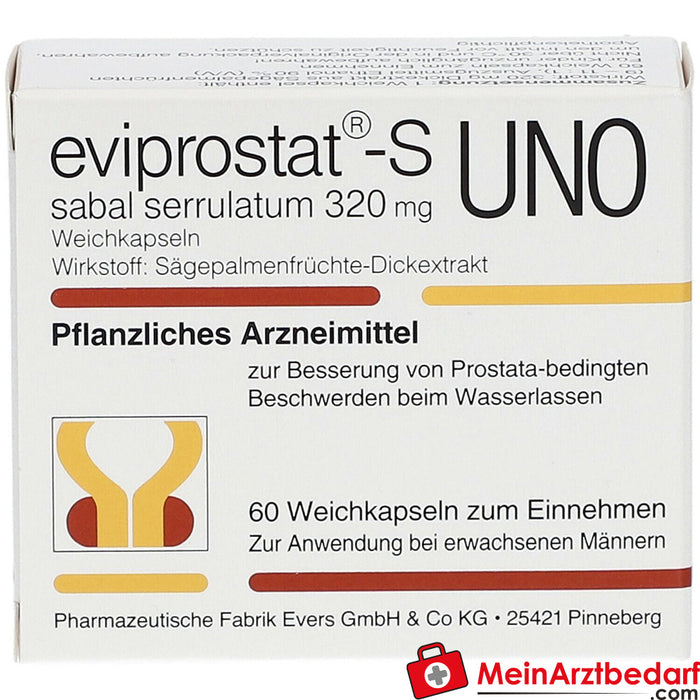 Eviprostat®-S sabal serrulatum 320 mg uno capsule