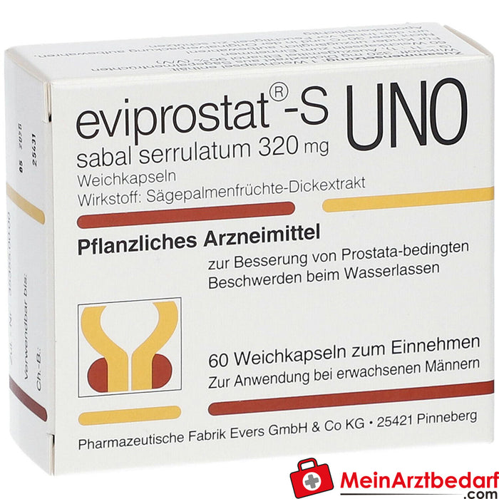 Eviprostat®-S sabal serrulatum 320 mg uno Gélules