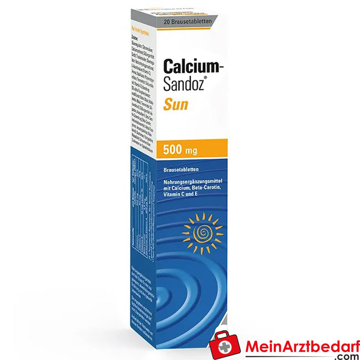 Calcium-Sandoz® Sun, 20 pces