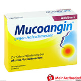 Mucoangin gegen Halsschmerzen Waldbeere.