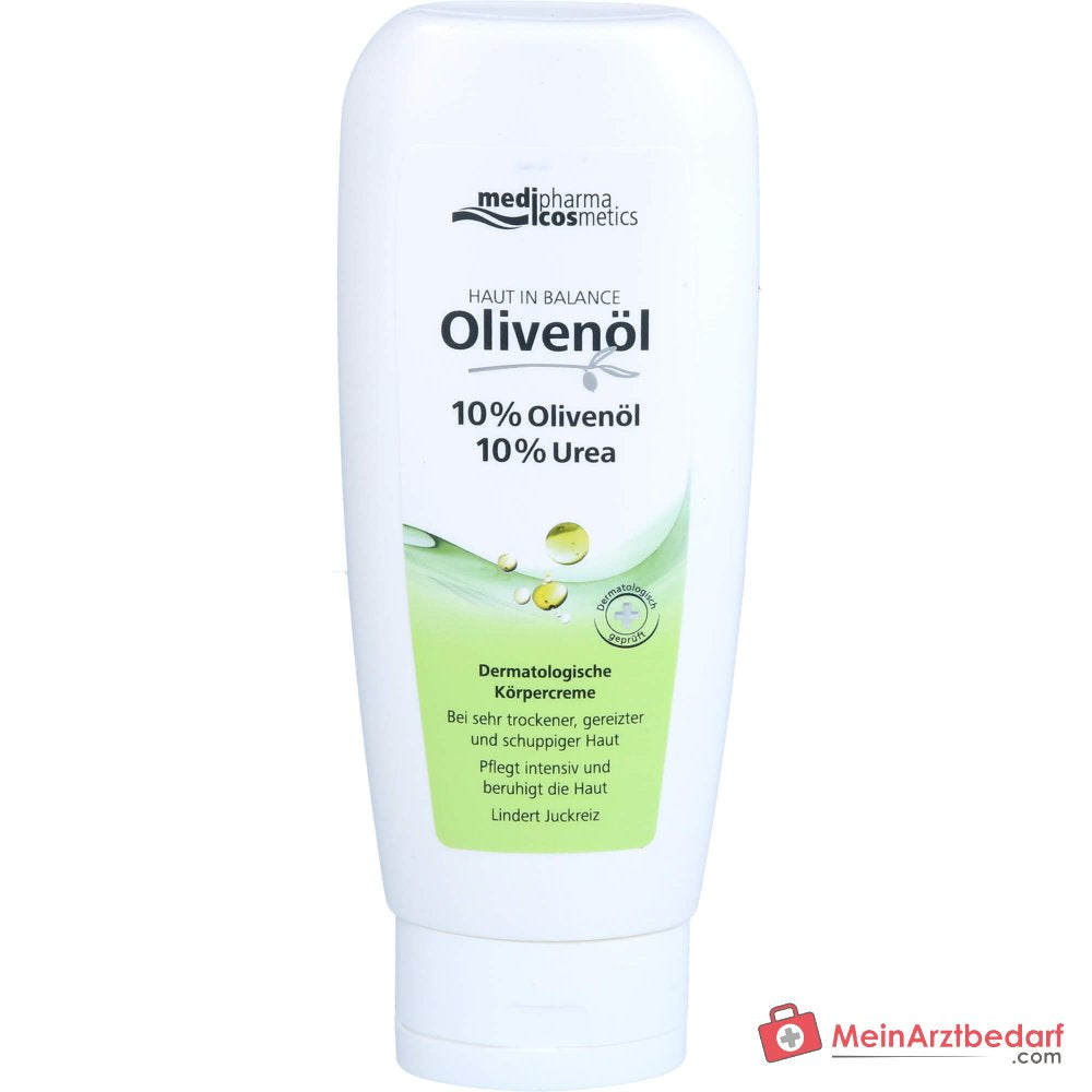 medipharma cosmetics Haut in Balance Olivenöl Dermatologische Körpercreme, 200 ml