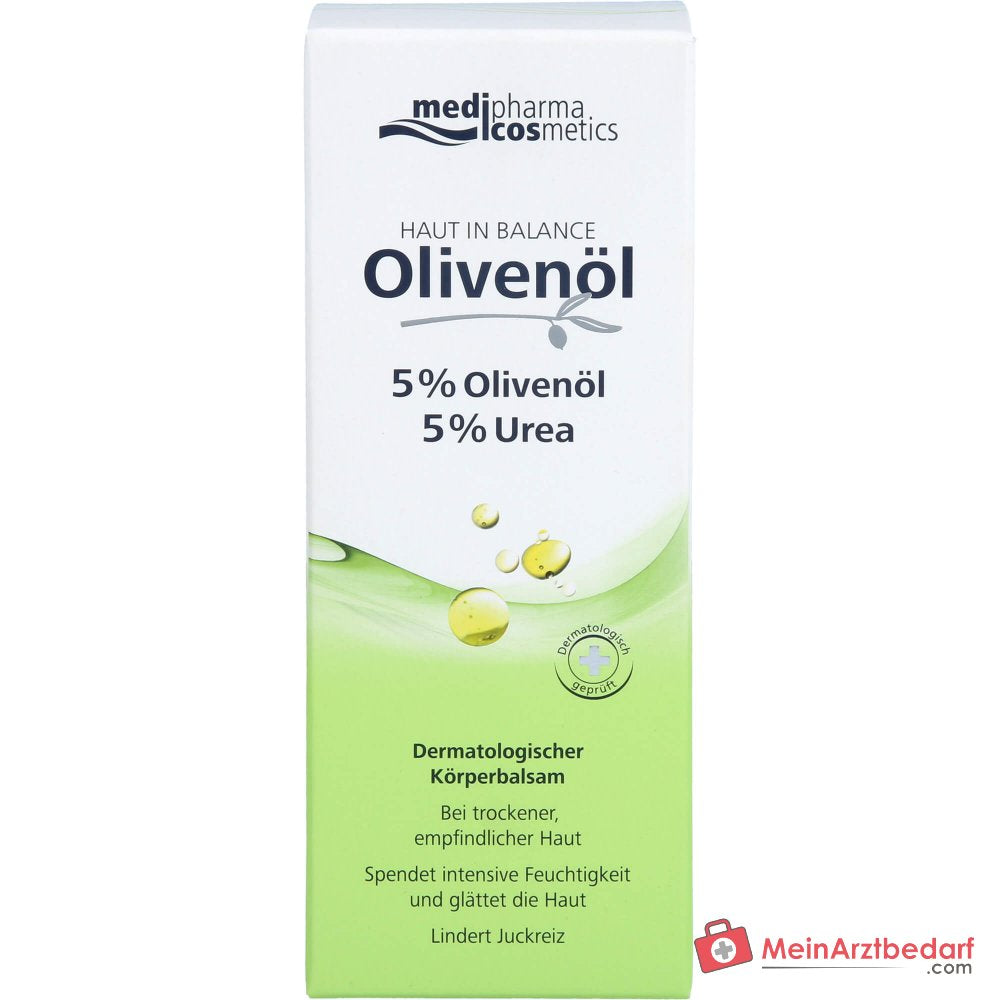 medipharma cosmetics Haut in Balance Olivenöl Dermatologischer Körperbalsam, 200 ml