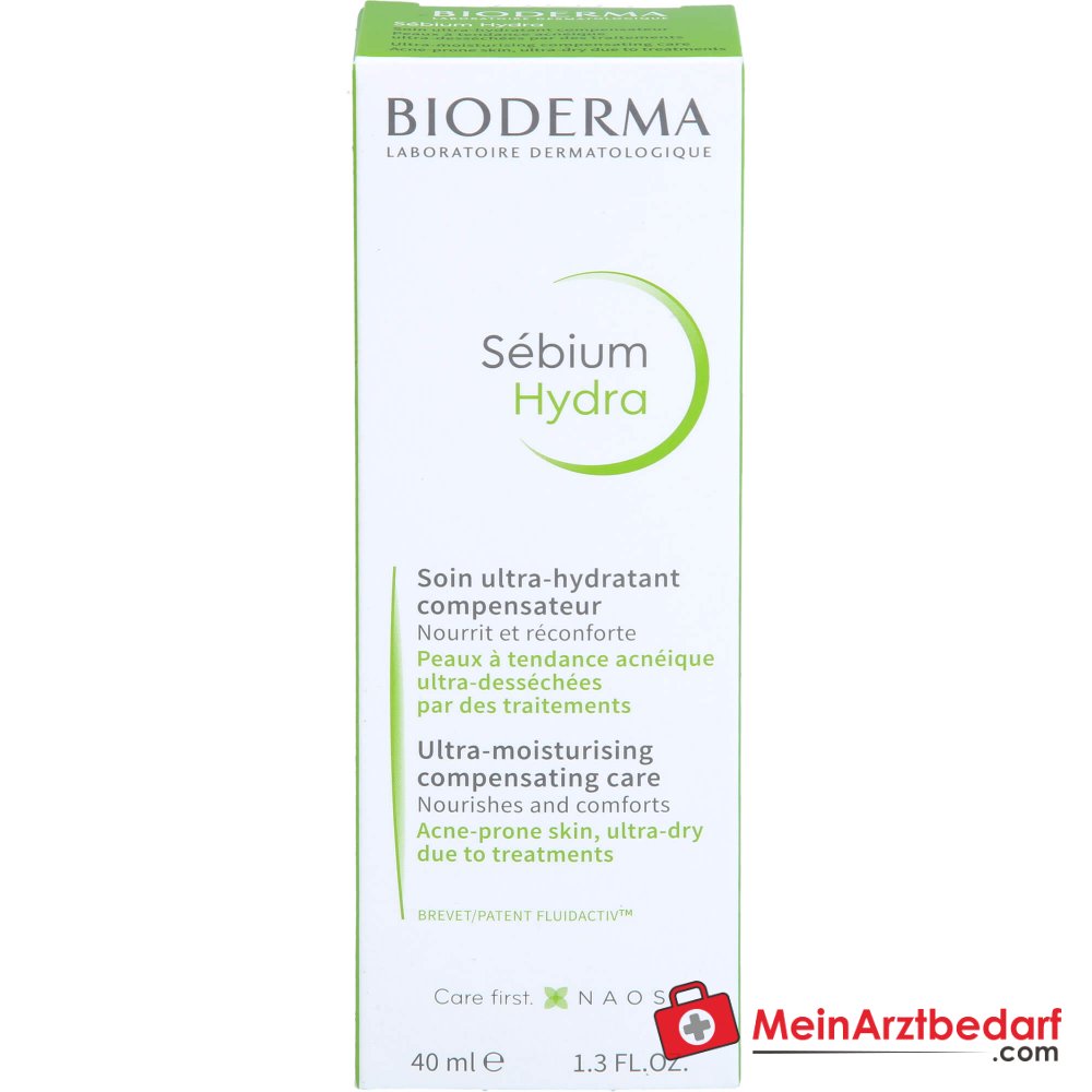 Bioderma Sebium Hydra Feuchtigkeitscreme, 40 ml.