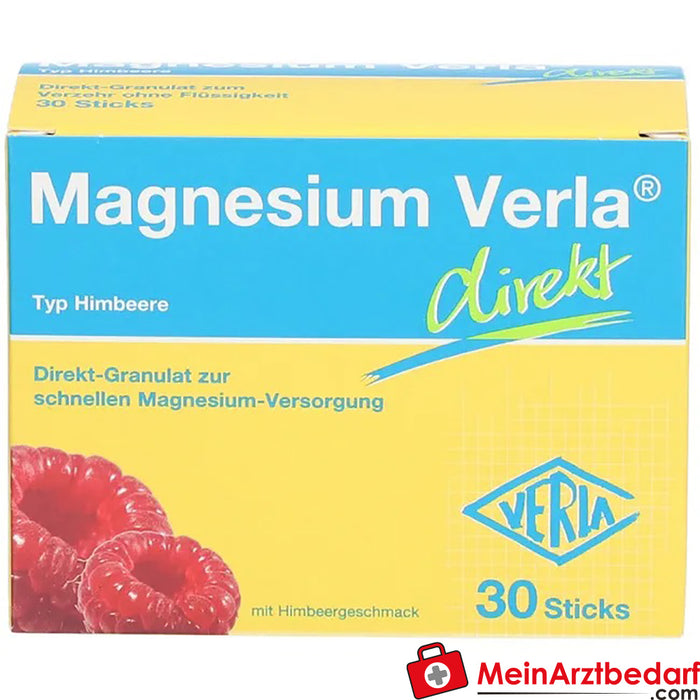 Magnesium Verla® Direct Raspberry, 30 kapsułek