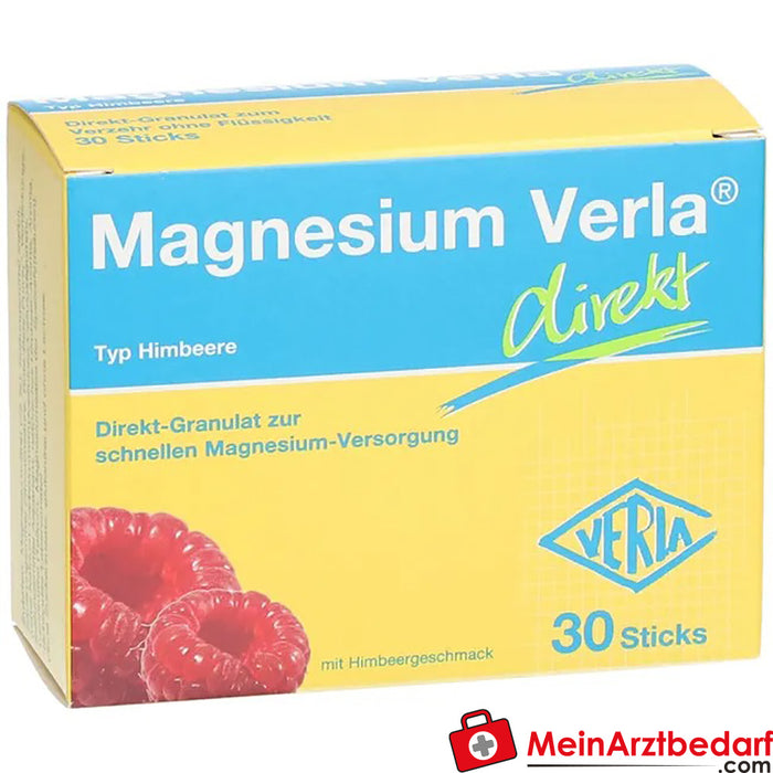 Magnesium Verla® Direkt Himbeere, 30 St.