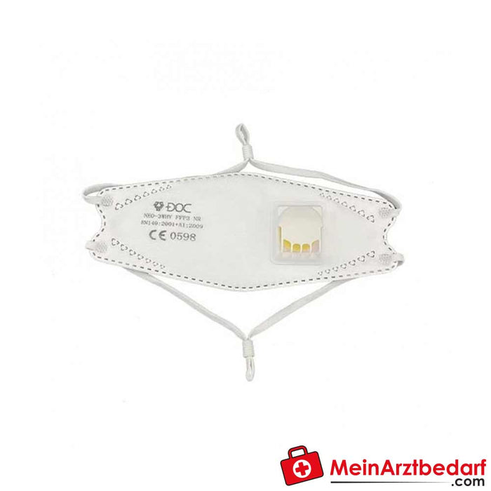 DOC 3 WHV Masques FFP3 avec valve, 15 pcs.