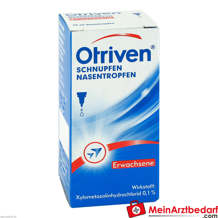 Otriven para as constipações 0,1 % gotas nasais