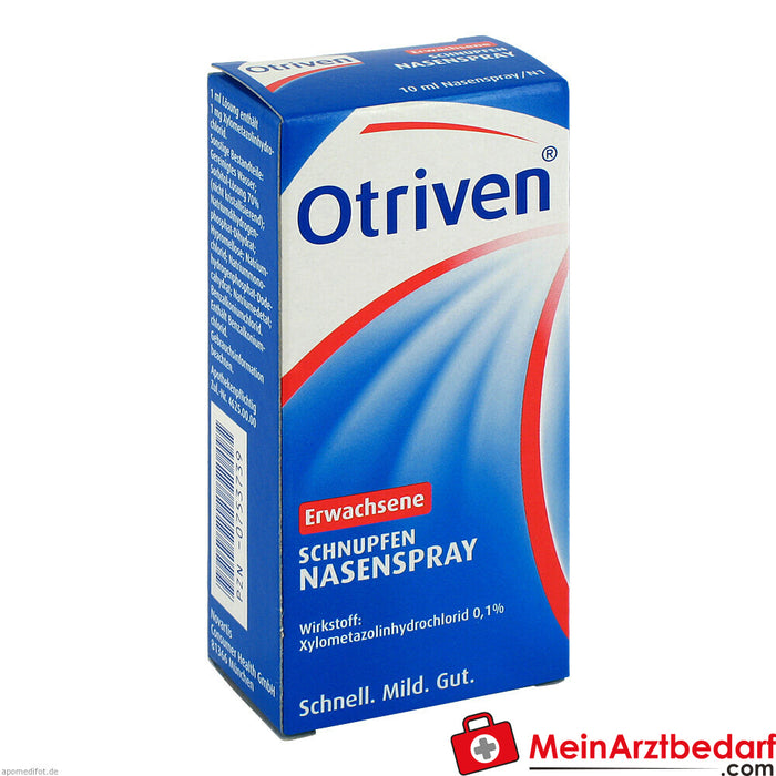 Otriven for colds 0.1%, spray