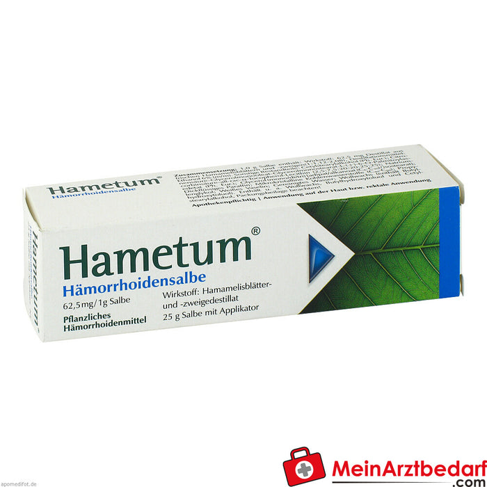 Hametum Pommade contre les hémorroïdes