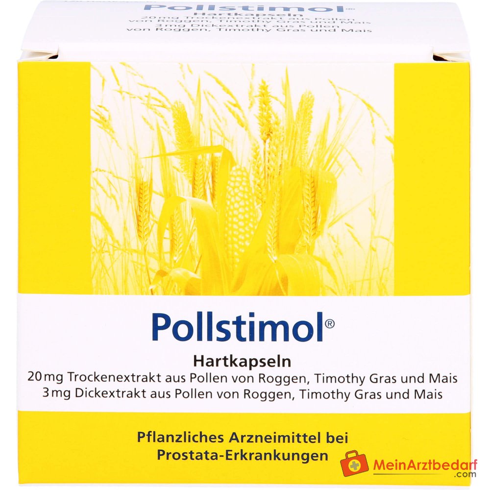Pollstimol, gélules dures, 23 mg de mélange d'extraits de pollen de graminées, 60 pcs.