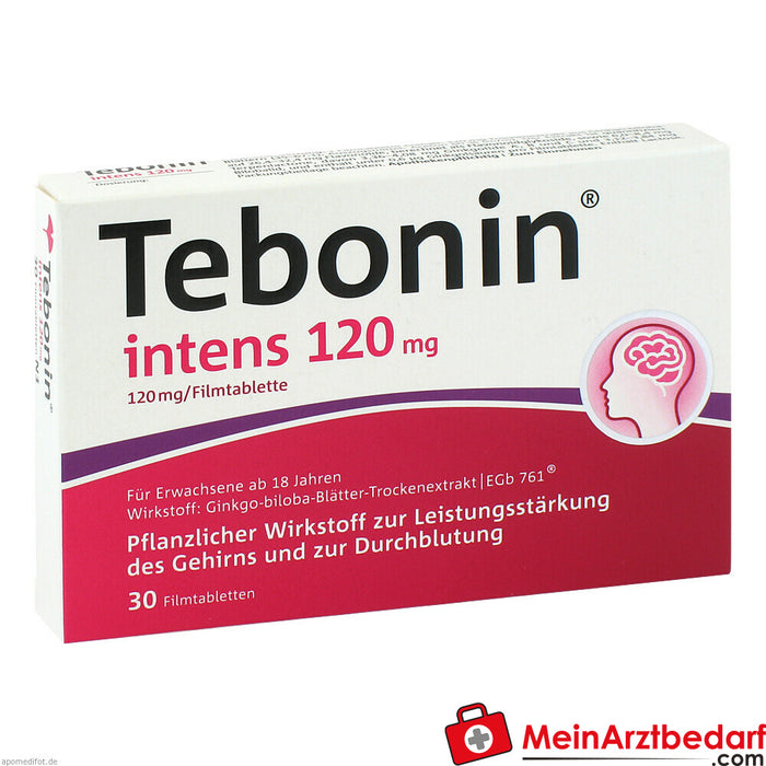 Tebonin intens 120mg comprimidos revestidos por película