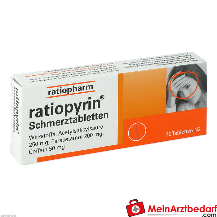 RatioPyrin comprimés contre la douleur
