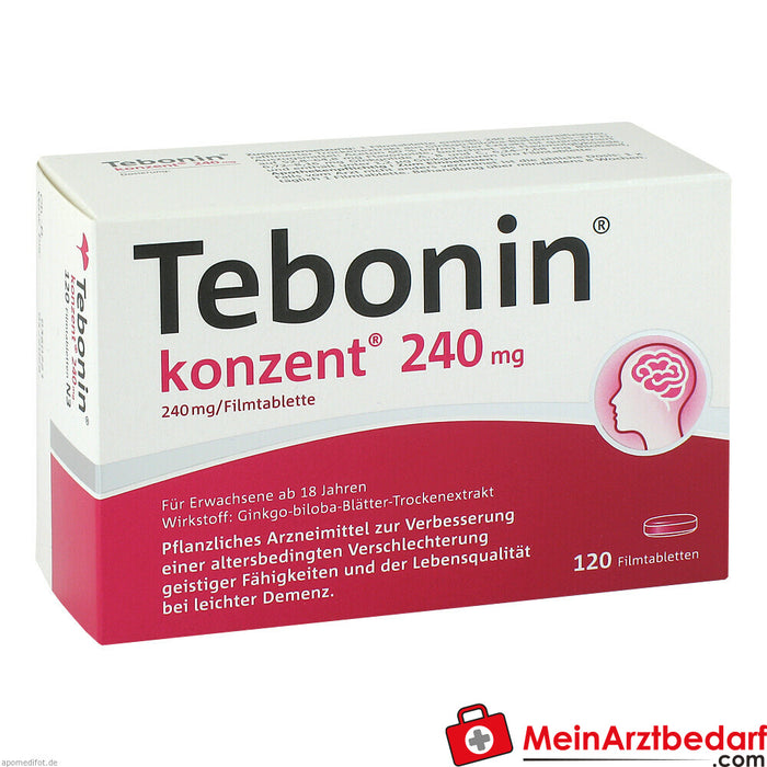 Concentrado de tebonina 240 mg