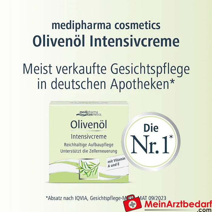 medipharma cosmetics Crème intensive à l'huile d'olive, 50ml