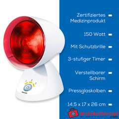 Beurer IL 35 Infrarotlampe.