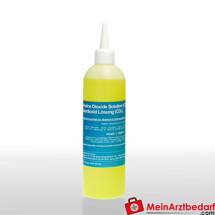 Chlorine dioxide solution CDL / CDS 0.3% 250 ml HDPE