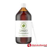 DMSO Dimethylsulfoxid 99,9 % (Ph. Eur.) in Braunglas 1000ml.
