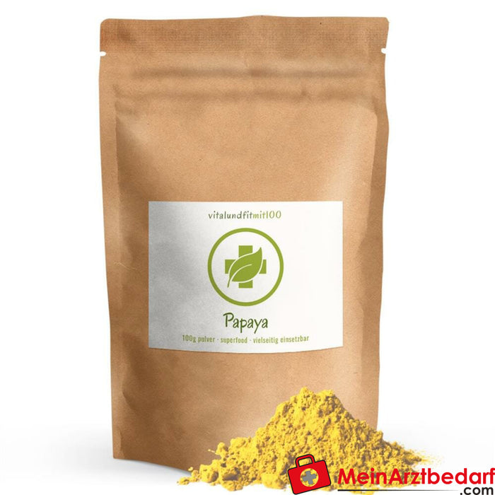 Poudre de fruit de papaye 100 g